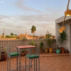 Marrakech Rooftop Terrace View Riad